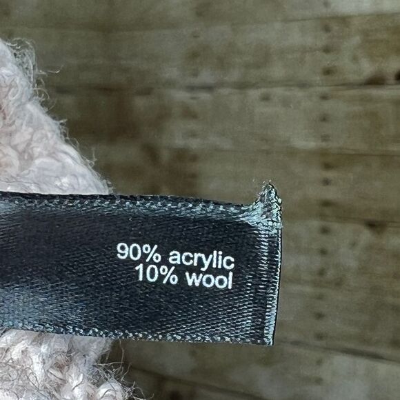 THE LIMITED CABLE KNIT NEUTRAL WOOL BLEND CASUAL EVERYDAY WEAR SWEATER SZ. SMALL - Picture 3 of 3